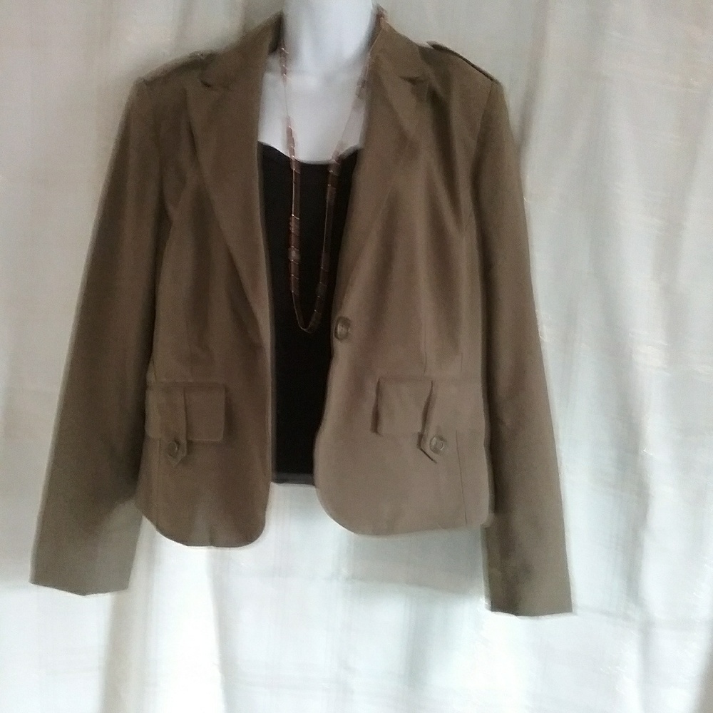Worthington Olive Green Blazer